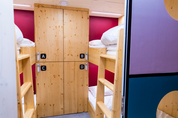 Cabine pour 4
