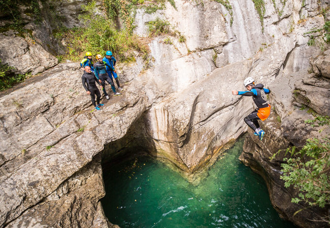 canyoning