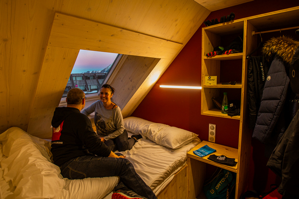 refuge double avec vue