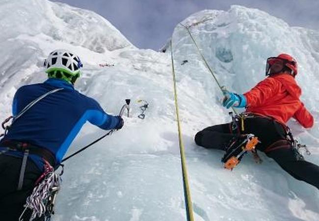 cascade de glace