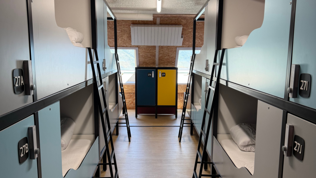 dortoir de 8 à 10 personnes